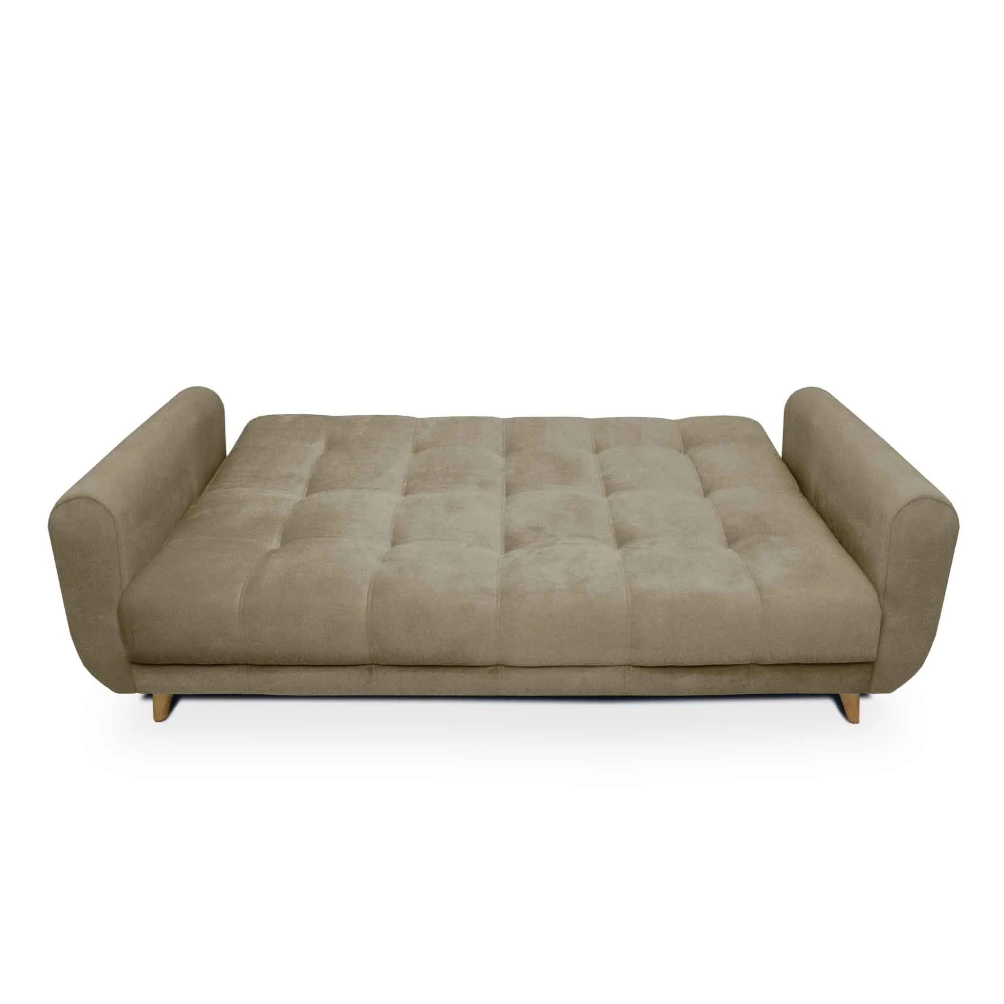 Sofa Cama Comfort Sistema Clic Clac Color Beige