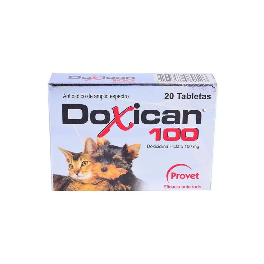 Doxican Antibiotico Perros Gatos 100Mg