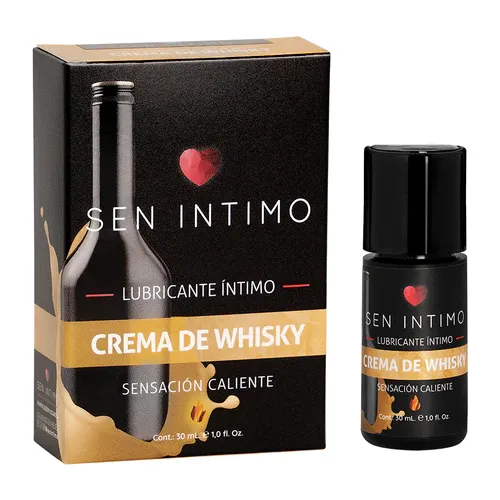 Lubricante Caliente Crema de Whisky 30 Ml Sen Intimo