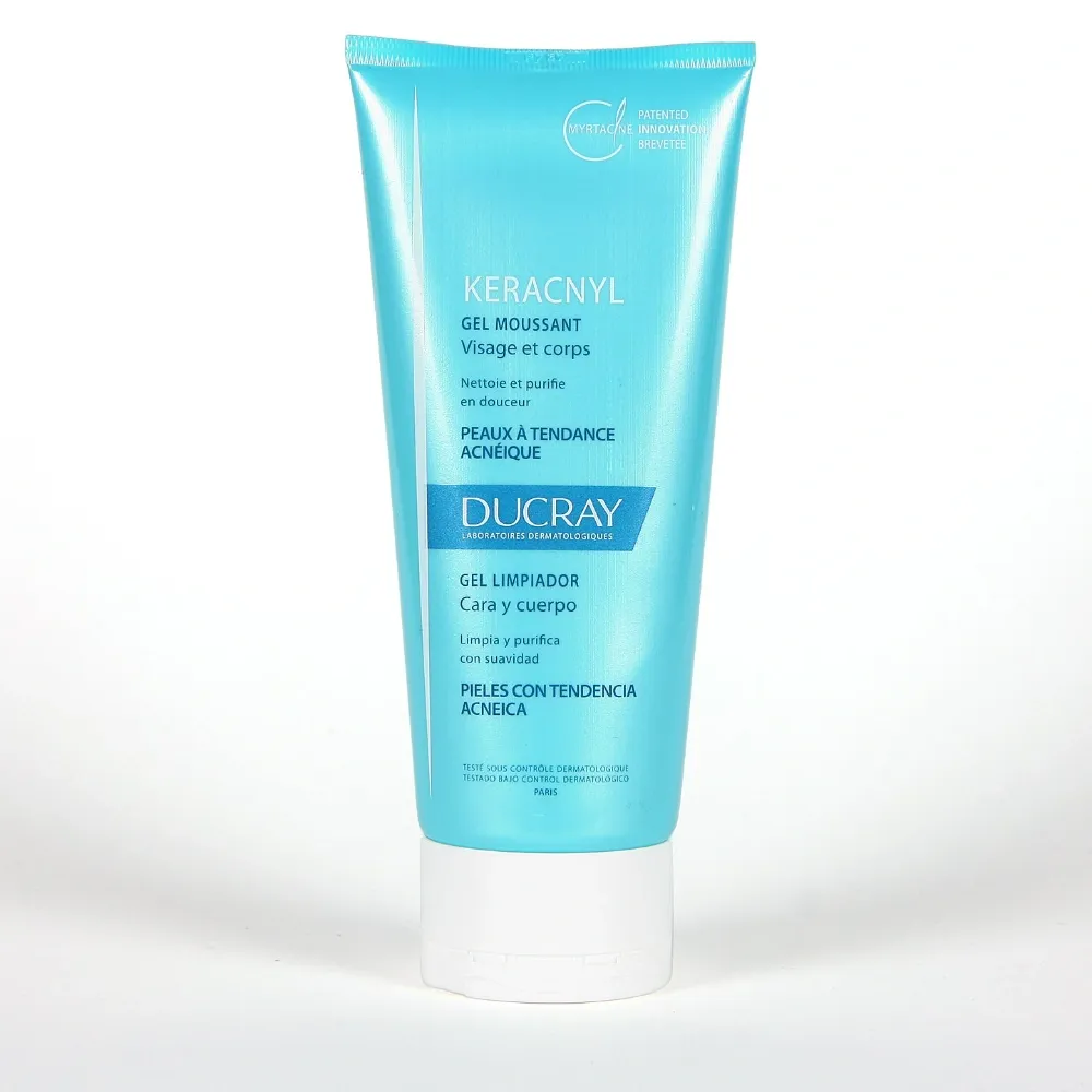 Ducray Keracnyl Gel Limpiador X200ML