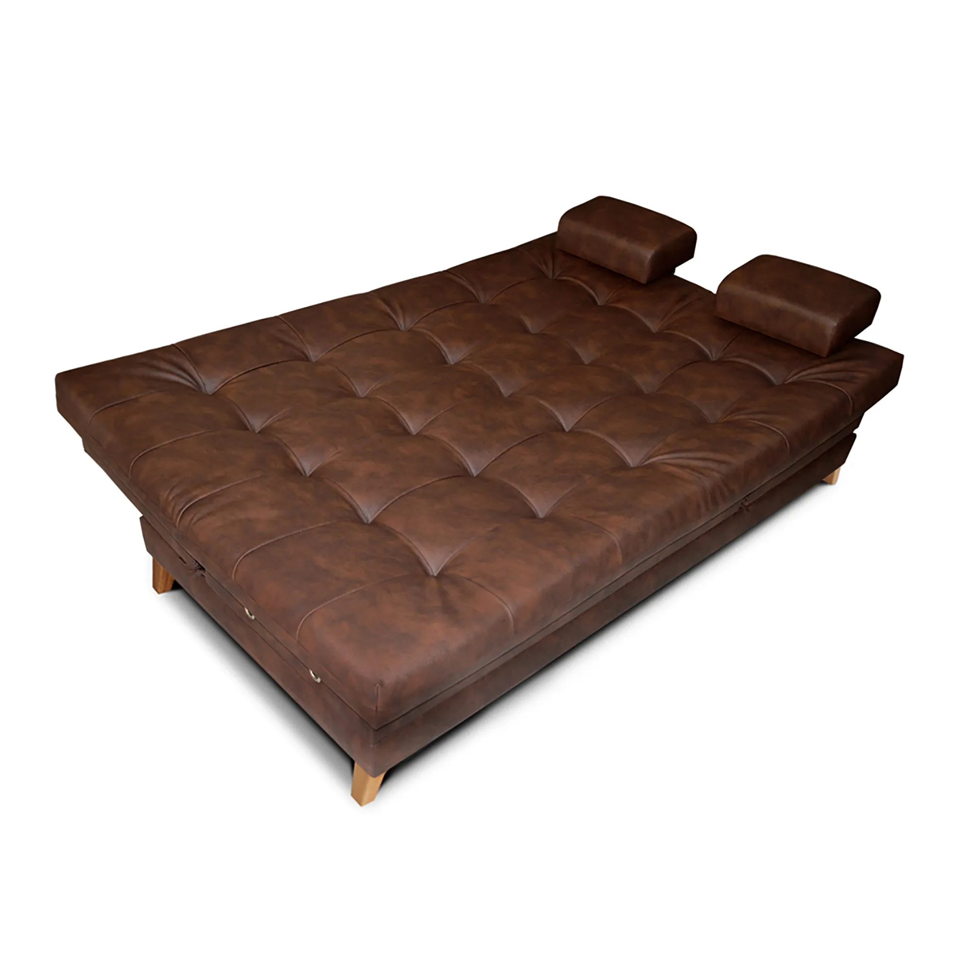 Sofa Cama Suave Color Marron