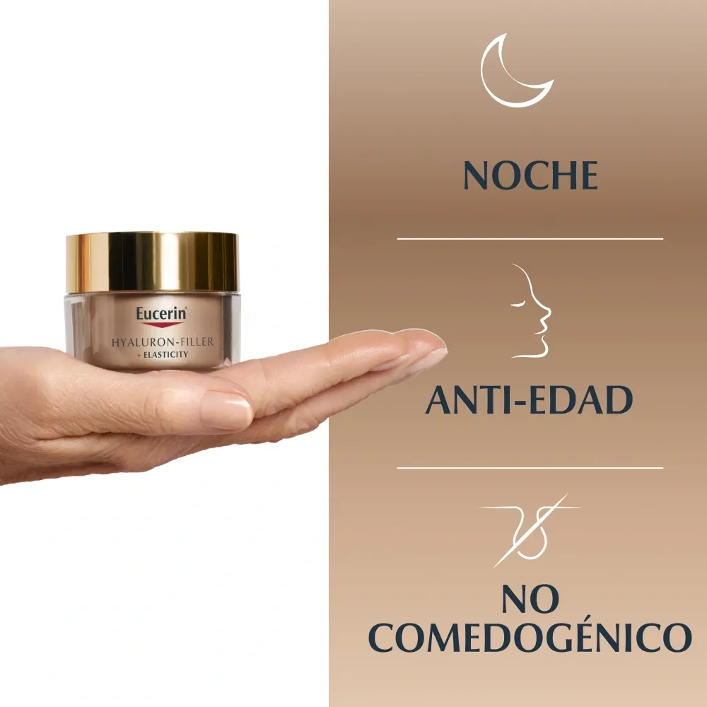 Eucerin Hyaluron-Filler Noche + Elasticidad - Crema de Noche 50 ml