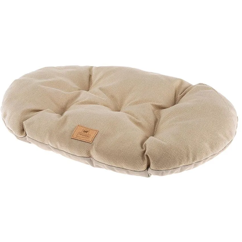 Cama Colchon Cojin Perro Gato Ferplast Stuart Beige Pequeña