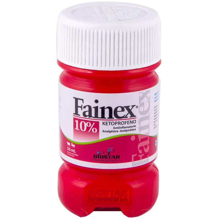 Fainex 10 Antiinflamatorio Analgesico Bovinos 50Ml