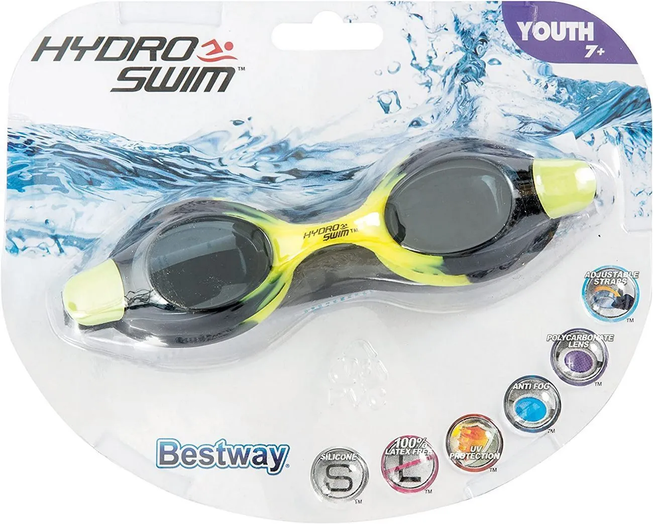 Gafas De Natacion Bestway 21065 Protección Uv Antiempañante