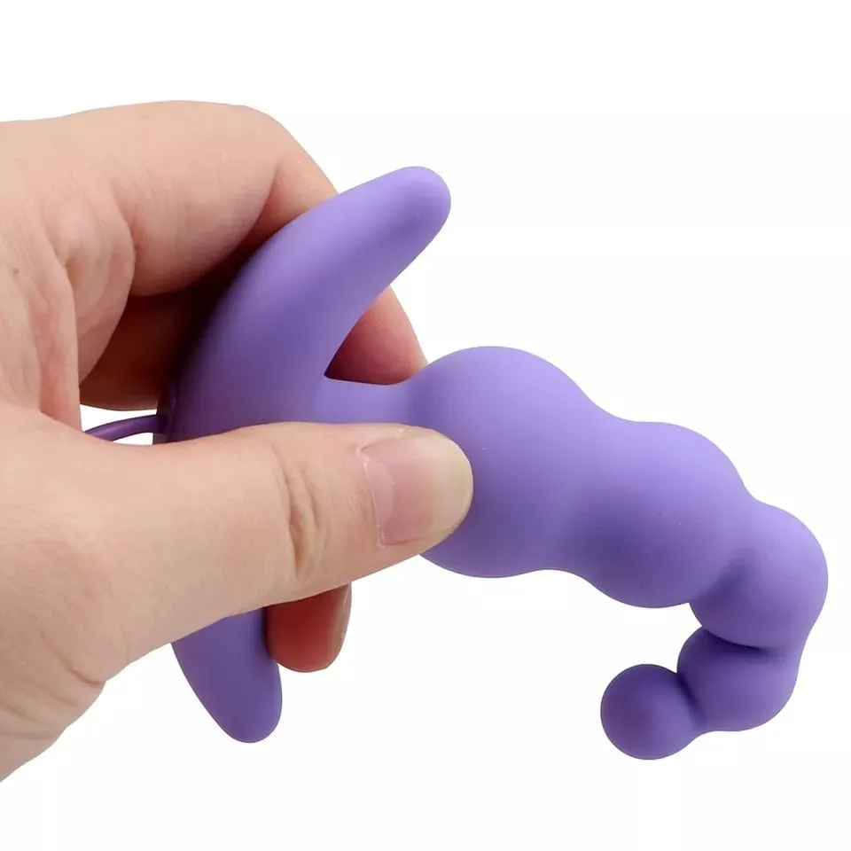 Plug Anal Vibrador Masajeador Próstatico Con Vibración A Control Remoto 