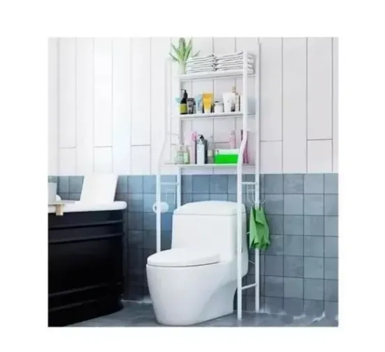 Estante Organizador De Baño Soporte Mueble Almacenamiento