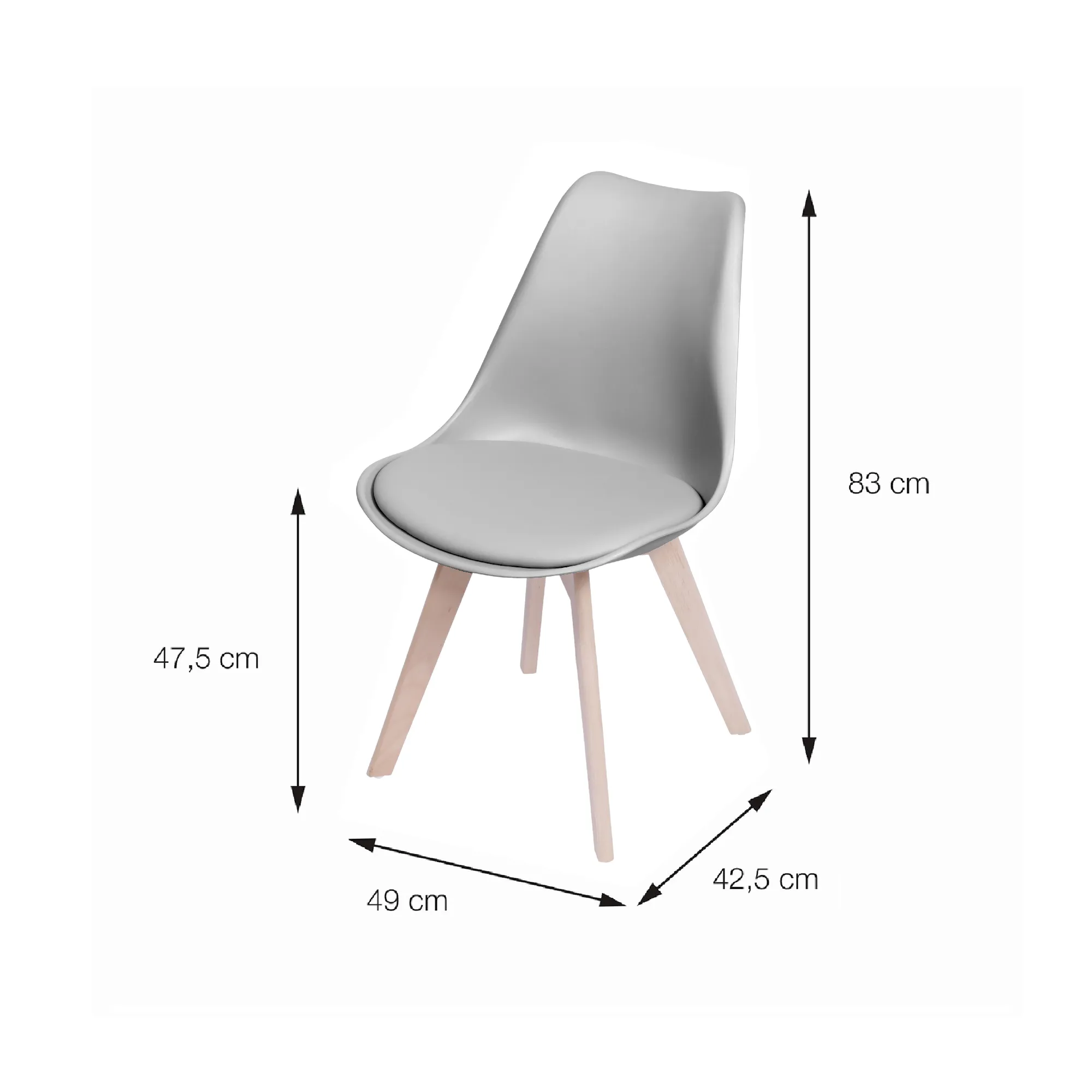 Silla 5CINCUENTA Bertolini