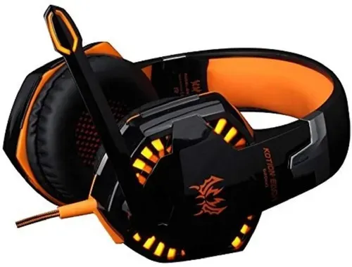 Diadema Gamer KOTION EACH G2000 Naranja