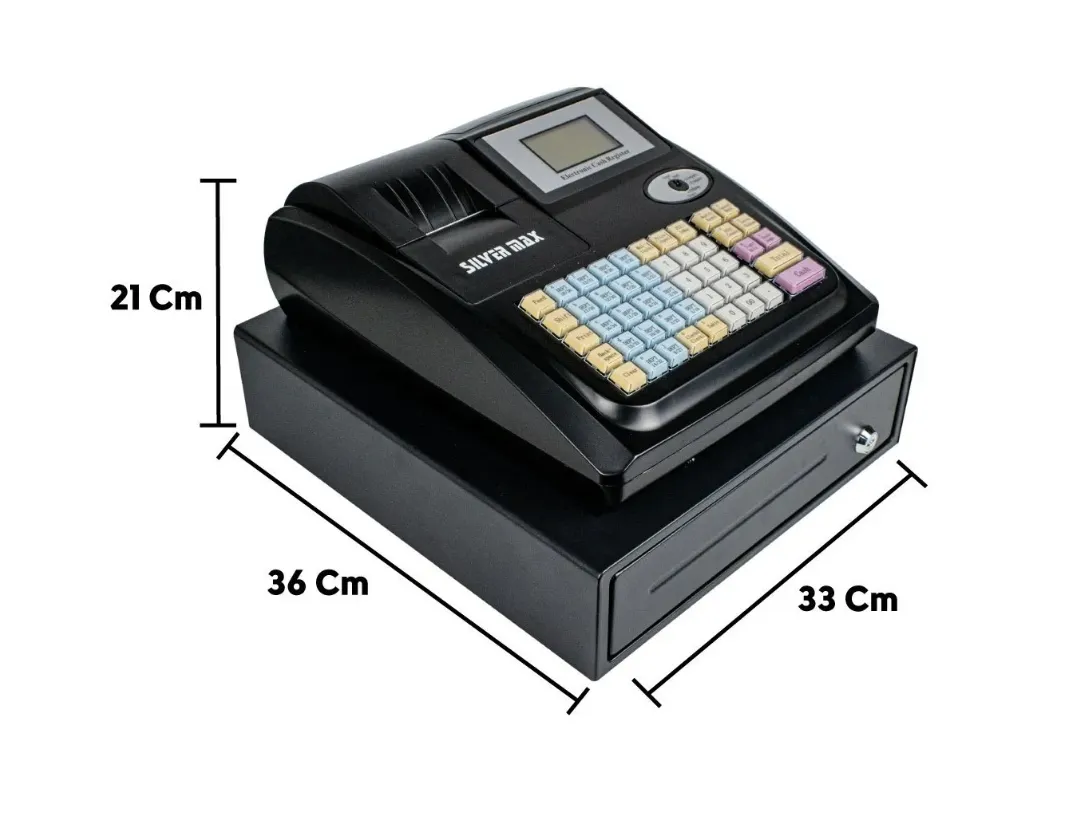 Caja Registradora Maquina Monedero Negocio 10000plus Led Usb