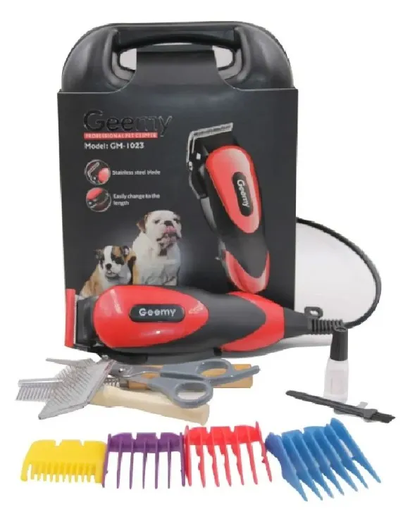 Máquina Peluquera Canina Perro Cortar Pelo Gemei 1023