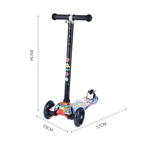 Patineta  Scooter  4 Ruedas Para Niños