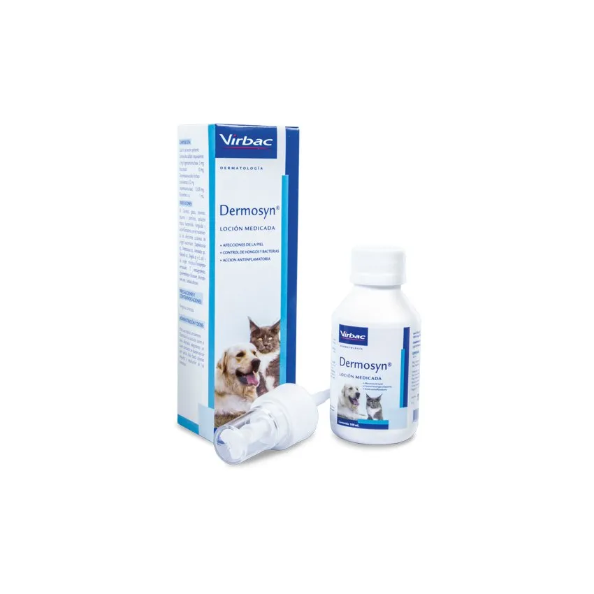 Dermosyn Locion Piel Perros Gatos 50Ml