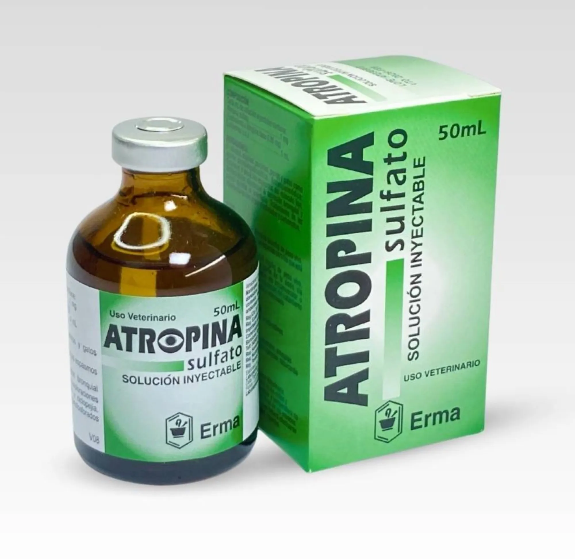 Atropina Erma Solucion Inyectable x 50ml