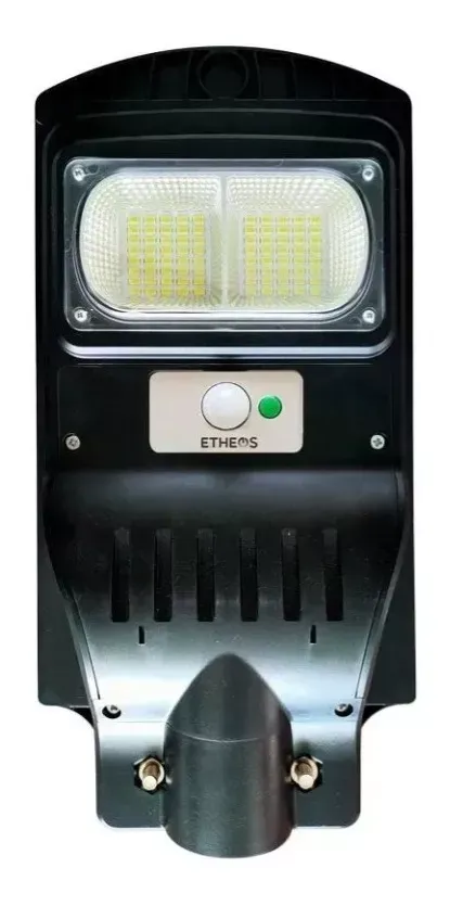 Lampara De Exterior Solar Led 30w Sensor De Luz Y Soporte