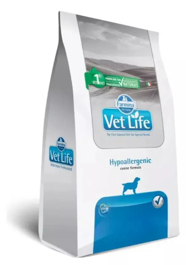 Vet Life Canine Perros Hypoallergenic Alergias 10.1kg