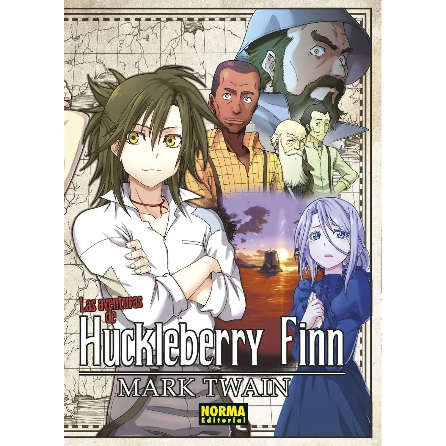 Las Aventuras De Huckleberry Finn. Mark Twain