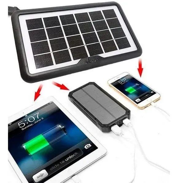 Cargador Panel Solar Power Bank 3.8w Cl-638wp