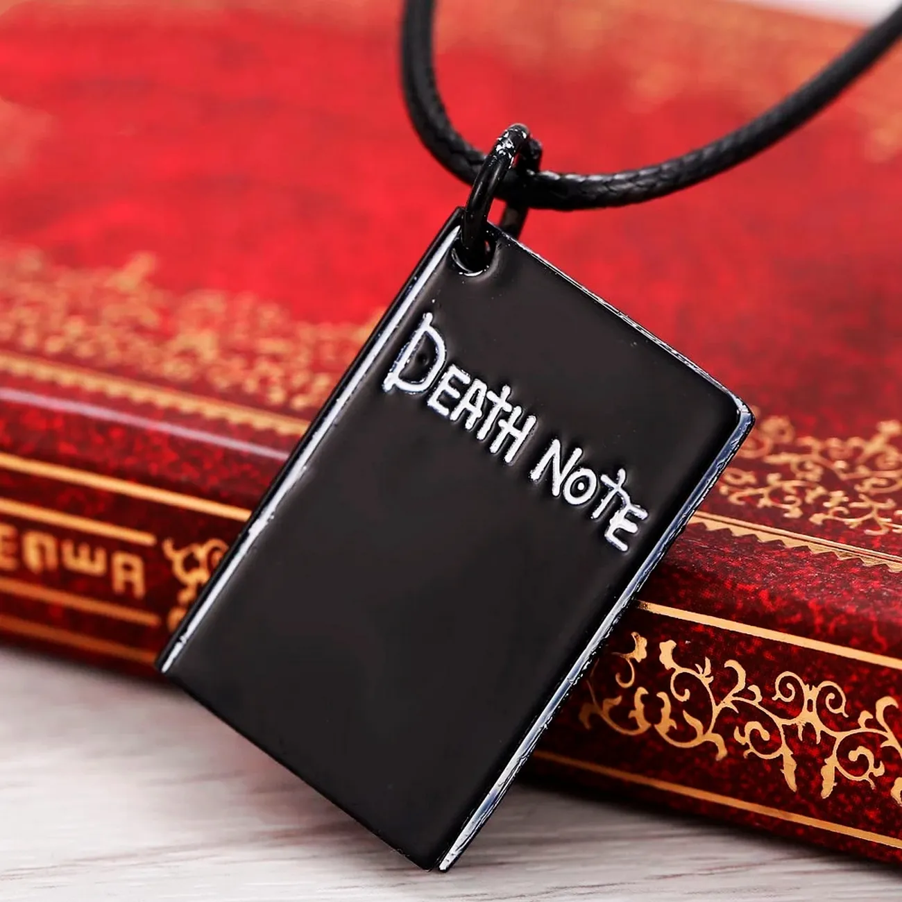 Collar Death Note Libro Placa Unisex + Estuche