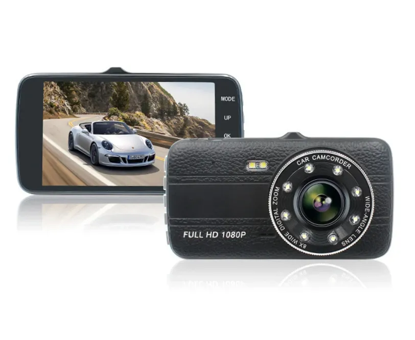 Cámara De Grabación Dvr Para Carro Doble Lente Hd 1080p