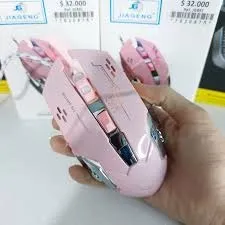 Mouse Gamer Shipado Rosado