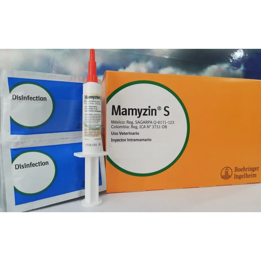 Mamyzin S Antibiotico Inyectable Bovinos Jeringa 5Ml