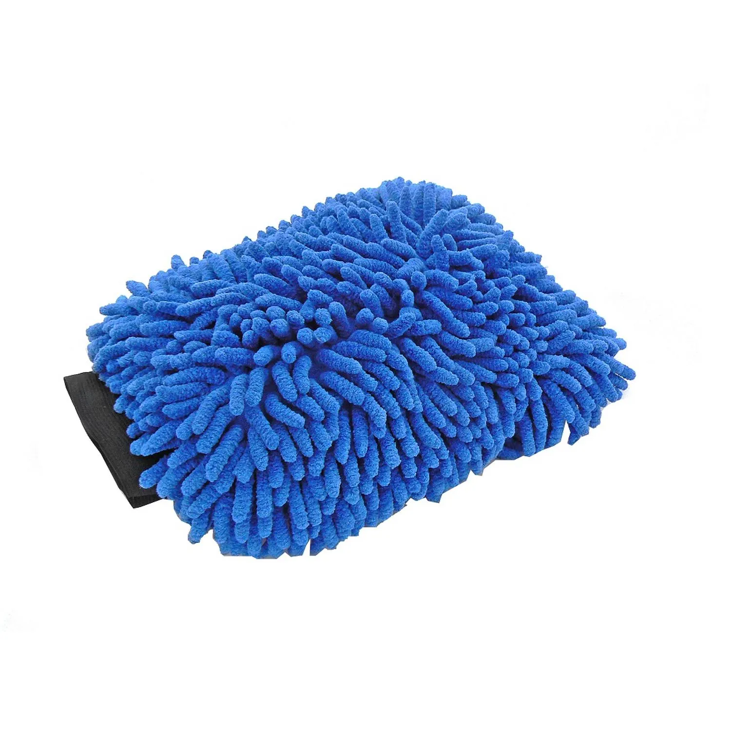 Guante Microfibra Azul + Paños Microfibra 3 pk 30x40cm