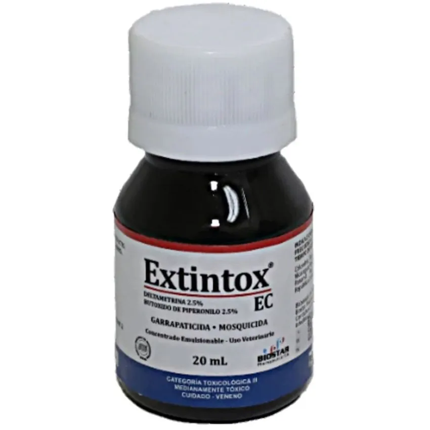 Extintox Ec Control Garrapatas Y Pulgas Perros 20Ml