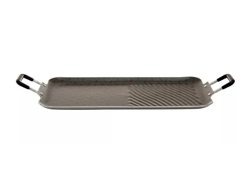 Plancha Antiadherente Para Asar Dobleproposito Imusa 50x27cm