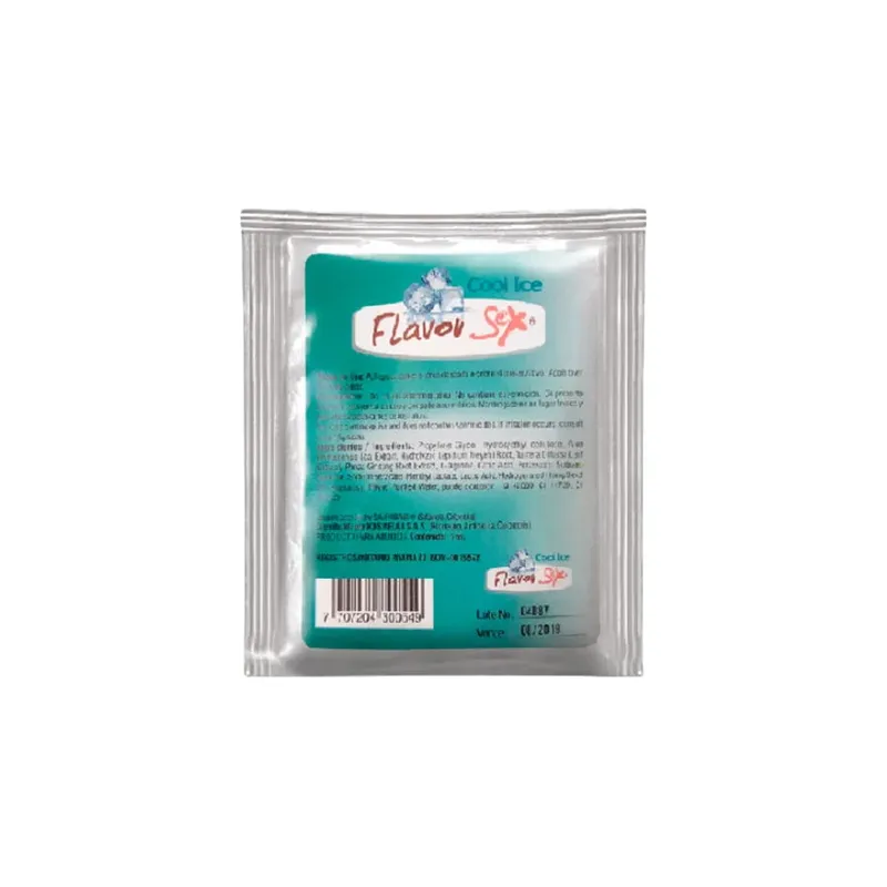 Lubricante Intimo Cool Ice Sachet 5 g Flavor