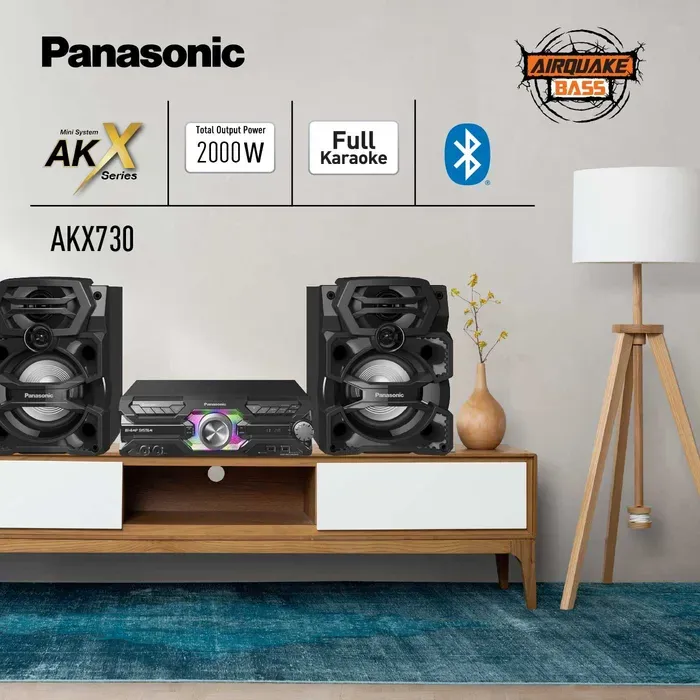 PANASONIC AKX730 2000 Watts Minicomponente Parlante