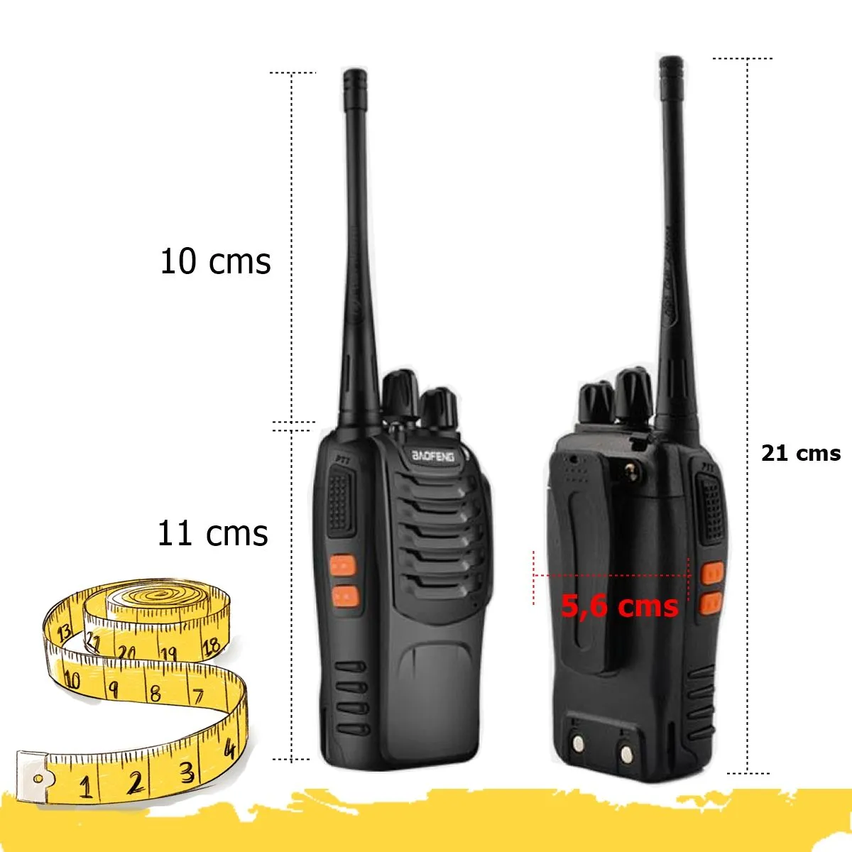 Radio Walkie Talkie Baofeng Bf-888s 