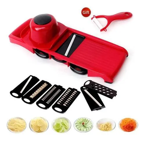 Cortador De Cocina Rallador De Verduras  6 En 1