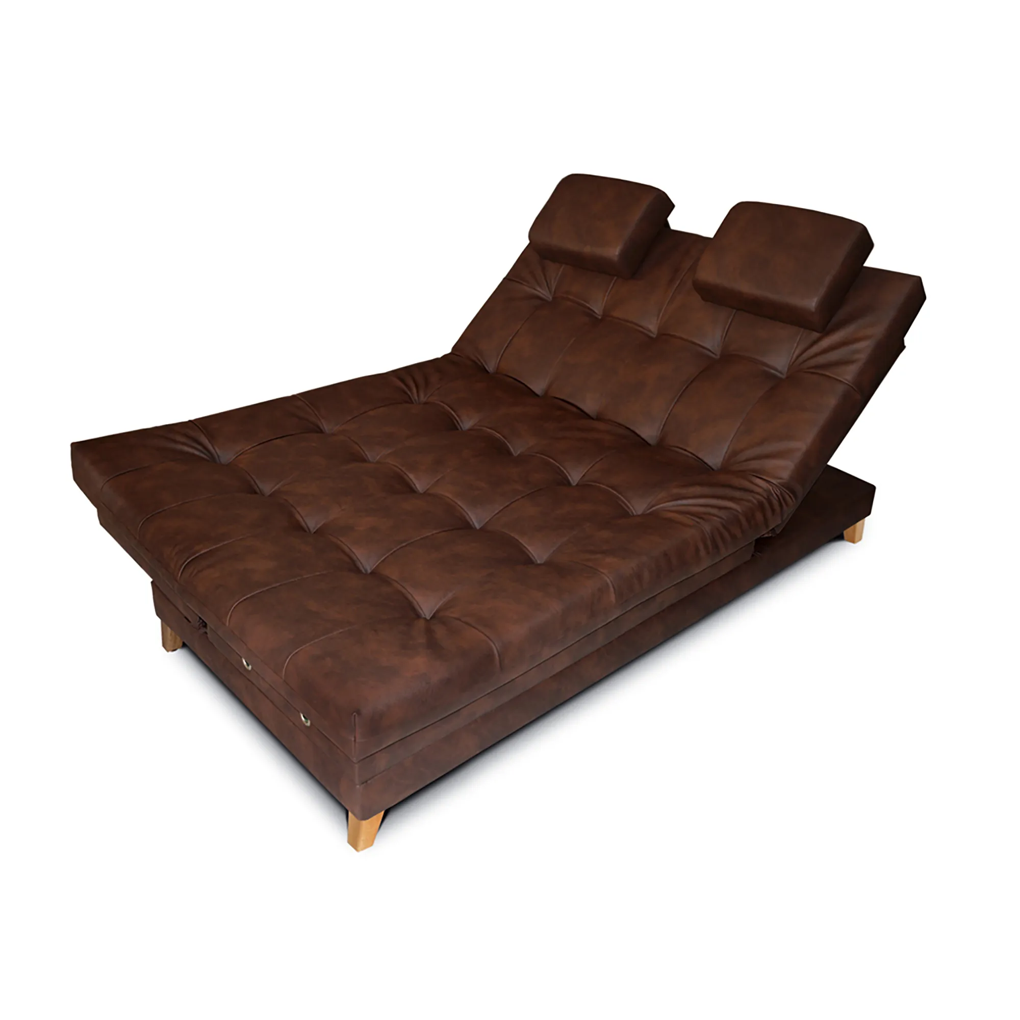 Sofa Cama Suave Color Marron