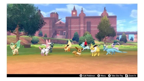 Video Juego Pokémon Shield Standard Edition Nintendo Switch Físico