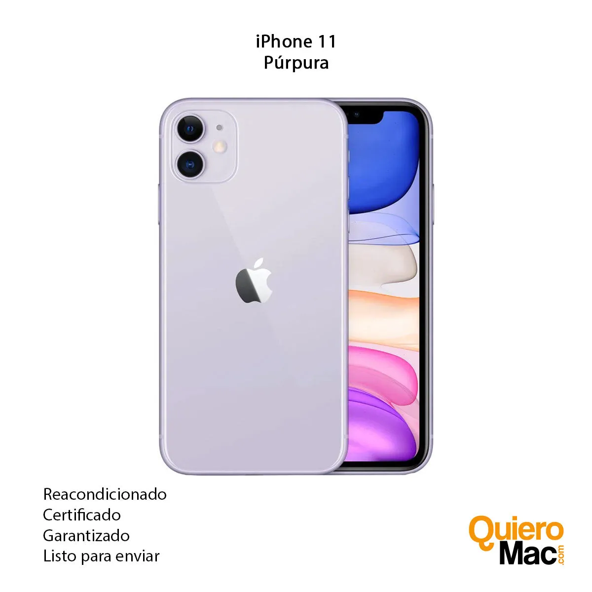 Celular Reacondicionado iPhone 11 128GB 12 Meses De Garantía