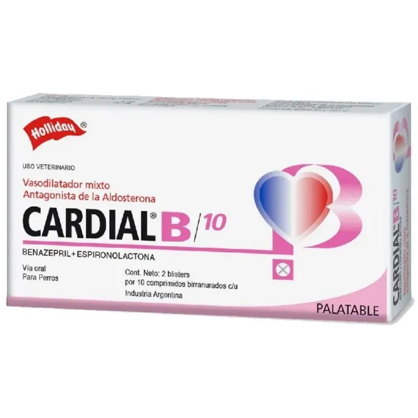 Holliday Cardial B 10mg 20 Comprimidos