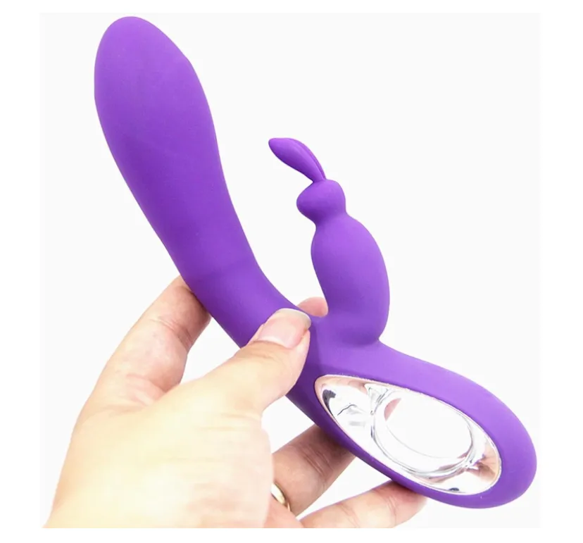 Vibrador Doble Estimulador Conejo Masajeador