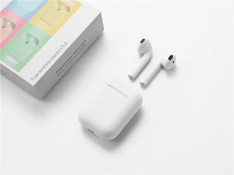 Audífonos Auriculares Bluetooth Tipo Airpods Blanco