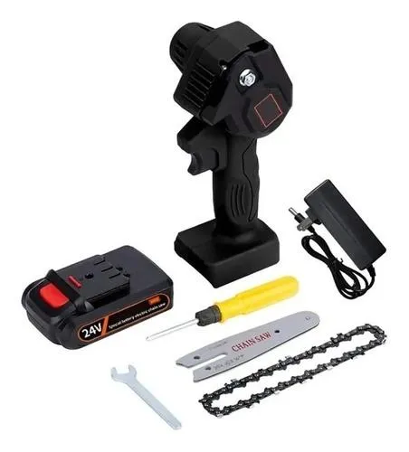 Mini Motosierra De Mano Portátil Ergonómico Recargable 24v