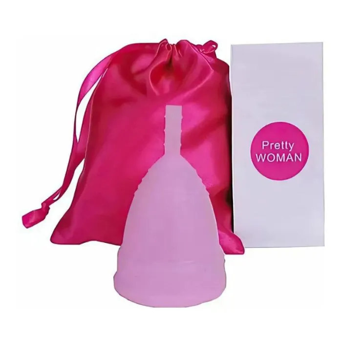 Copa Menstrual Pretty Woman Reutilizable + Esterilizador De Copa Intima Fucsia