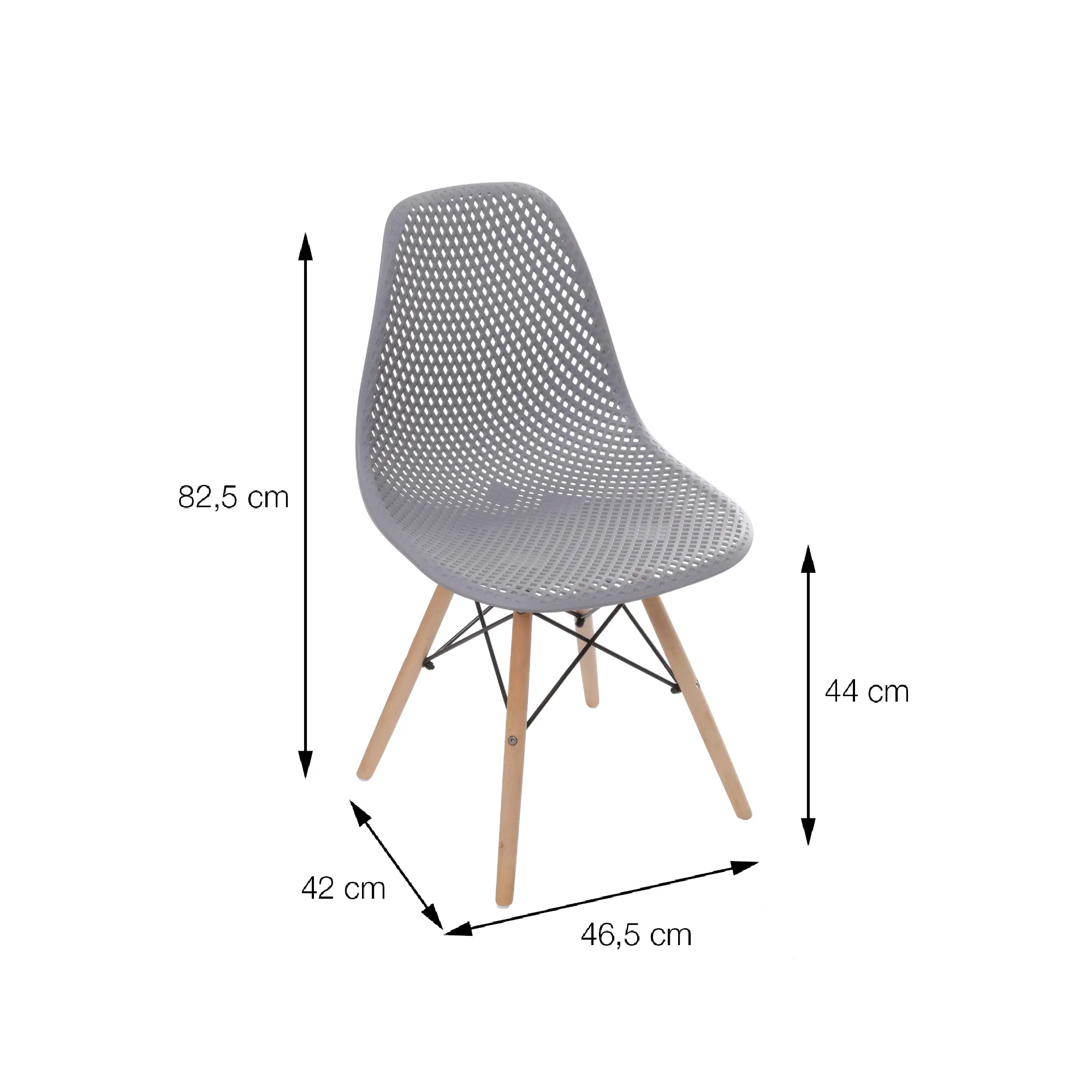 Silla 5CERO AIR Color Gris