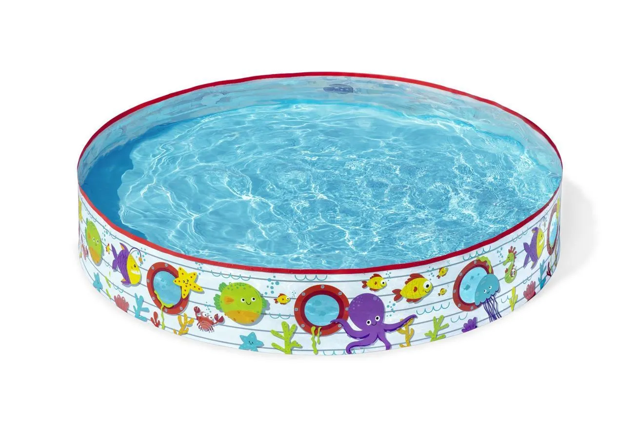 Piscina Niños Grande Acuario Rigida 152x 25cm Bestway 55029