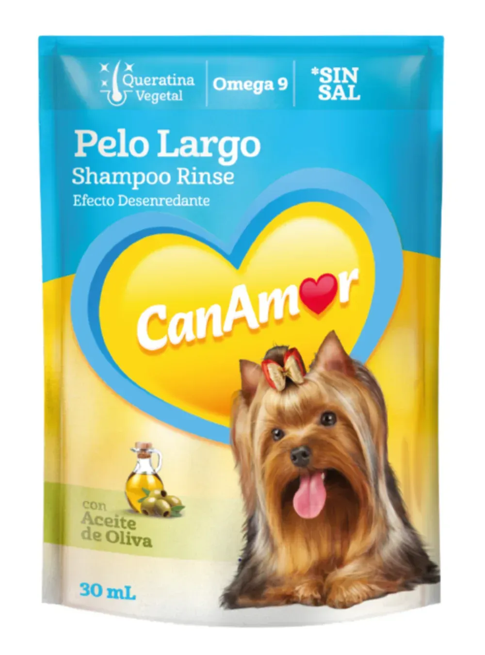 Shampoo Rinse Pelo Largo Sobre x 30 Ml Canamor