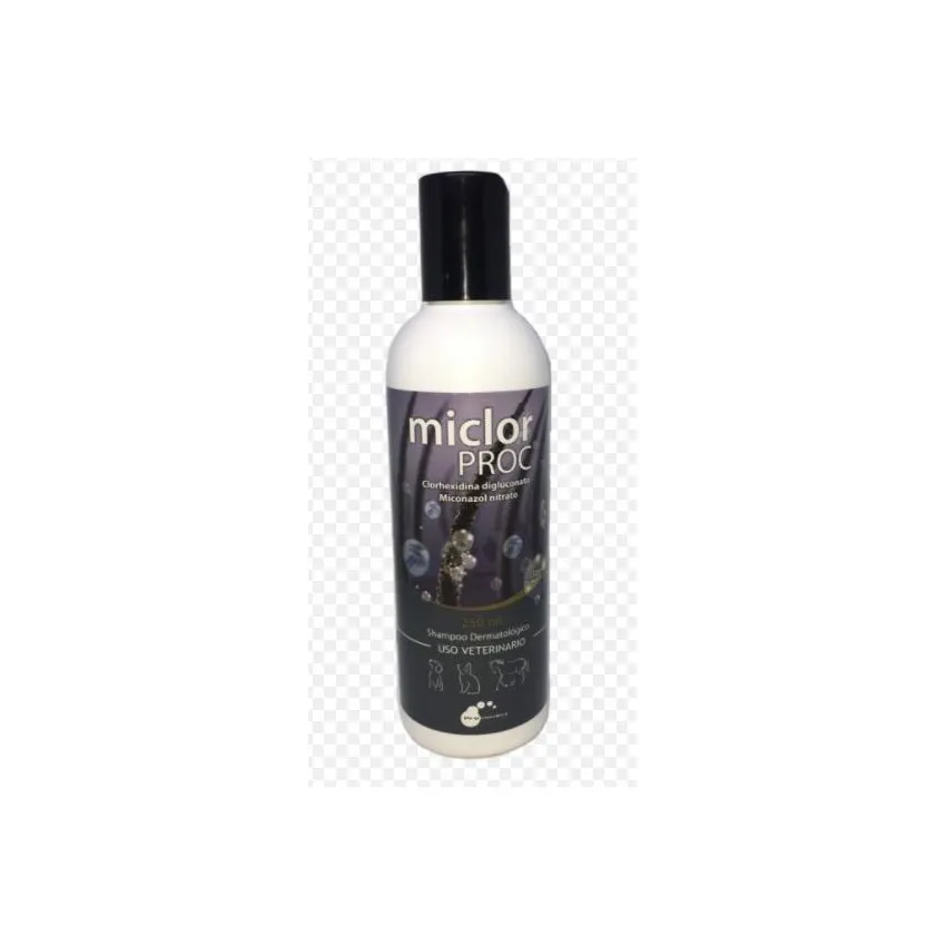 Miclor Proc Shampoo Antifungico Perros Gatos 250Ml