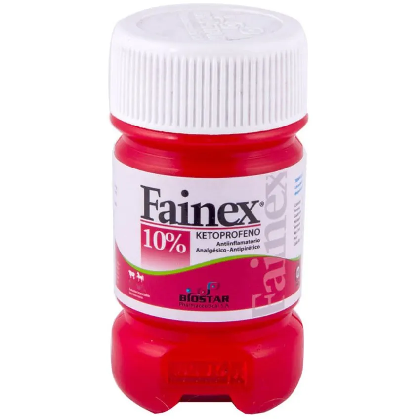 Fainex 10 Antiinflamatorio Analgesico Bovinos 100Ml