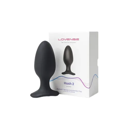 Plug Anal Vibrador Hush 2  Lovense