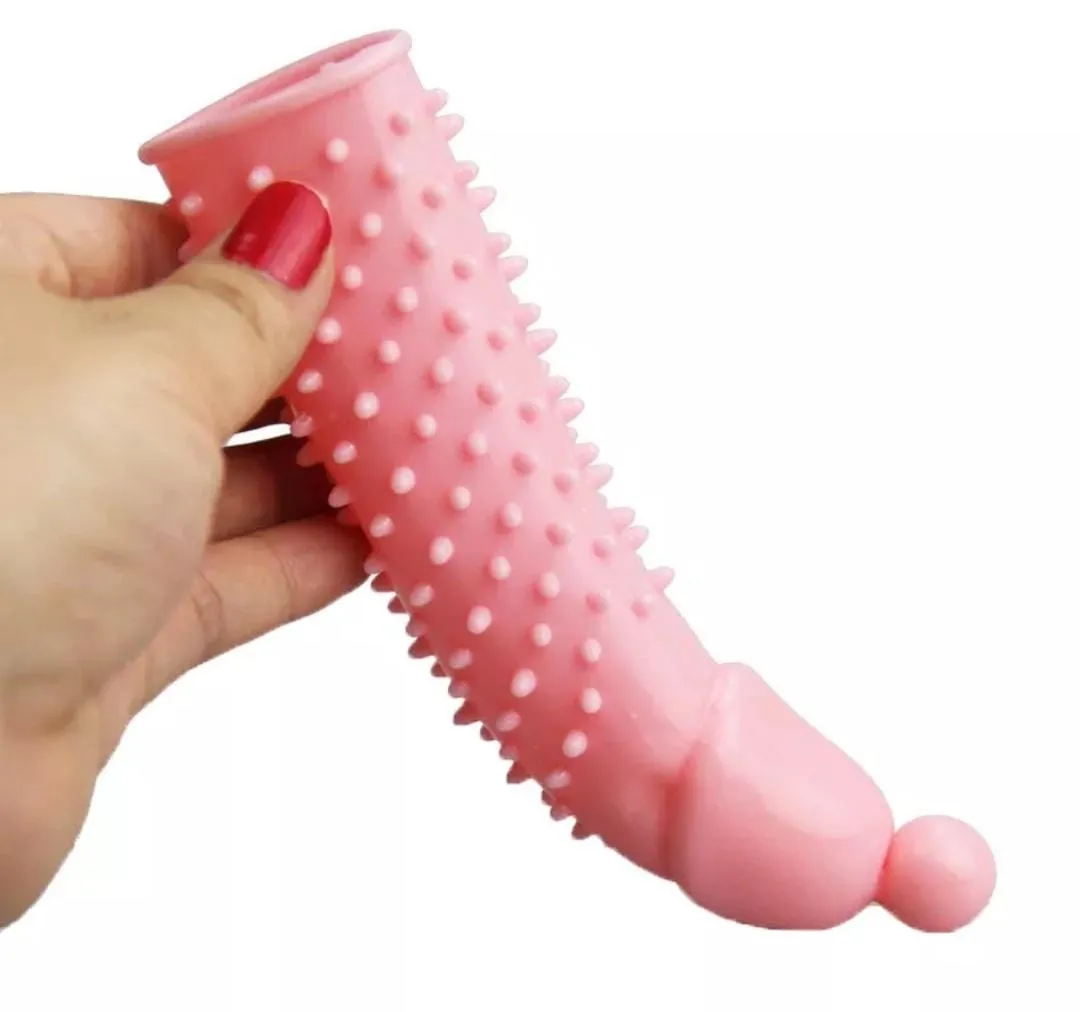 Funda Para Pene Texturizada Para Más Estimulación Tipo Condón