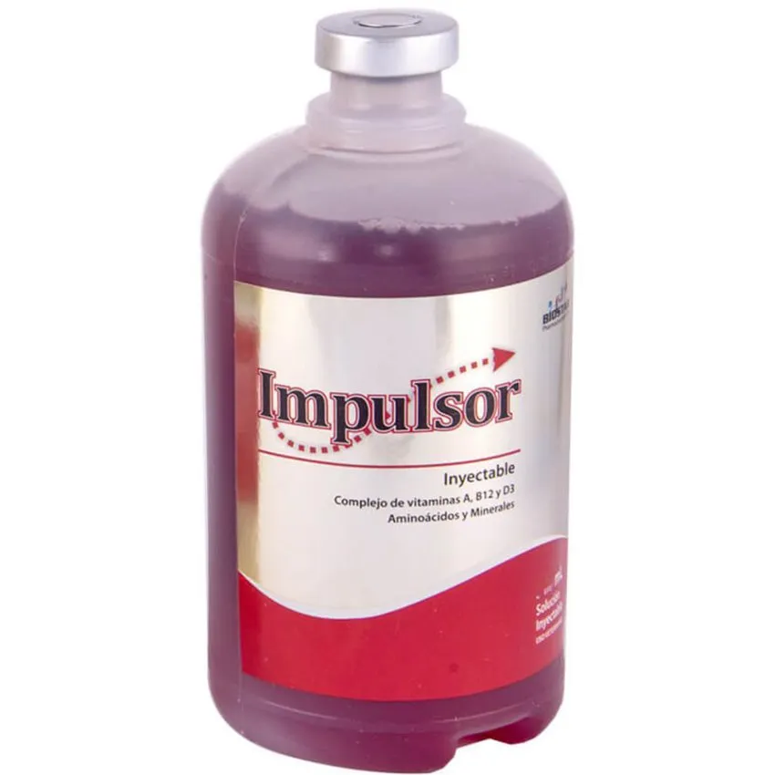 Impulsor Complejo Vitaminico Bovinos 50Ml