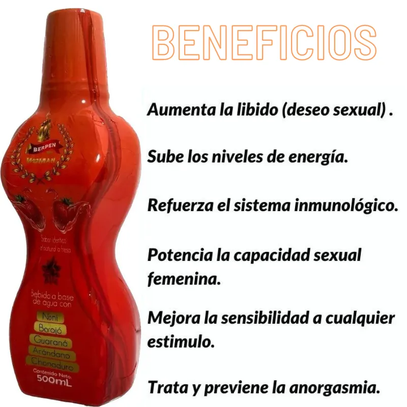 Potenciador Femenino Natural Berpen 500ml